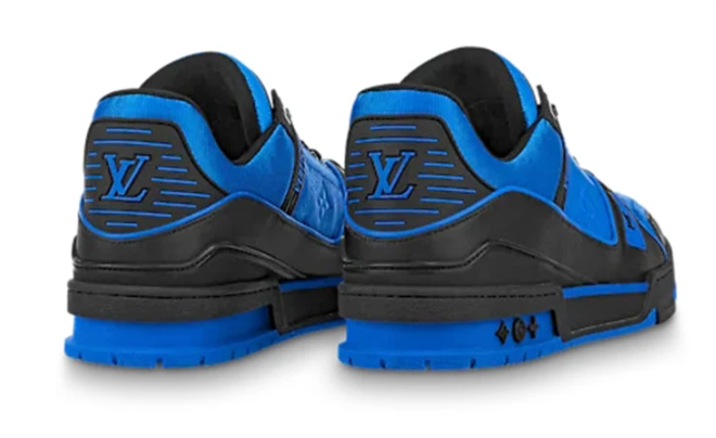 Louis Vuitton Trainers "Blue Monogram & Black" 1A8WF5