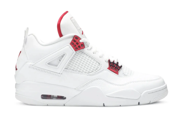 Air Jordan 4 Retro 'Metallic Pack – University Red' – CT8527-112
