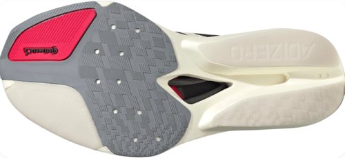 Adidas Adizero Prime X 3 Strung "White / Lucid Red" Running Shoes