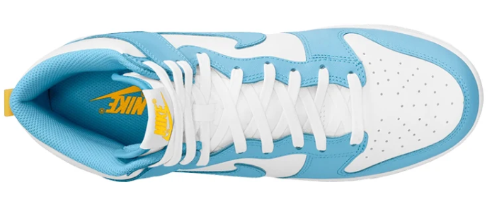 Nike Dunk High Retro – Blue Chill / White / Amarillo (DD1399-401)