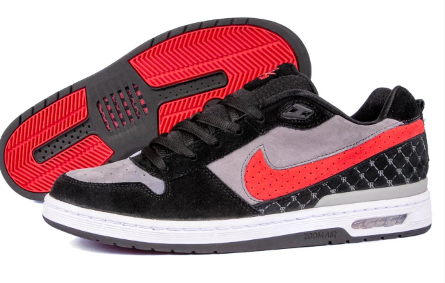 Nike SB Paul Rodriguez Zoom Air 1 'BRED'