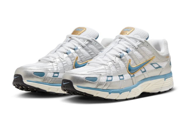 Men's Nike P-6000 – Metallic Silver / Aegean Storm