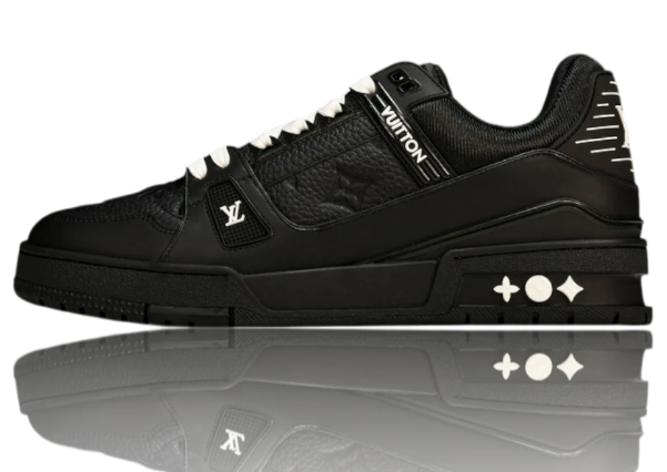 Louis Vuitton Trainer Low 'Monogram Black Embossed' (1AAREY)