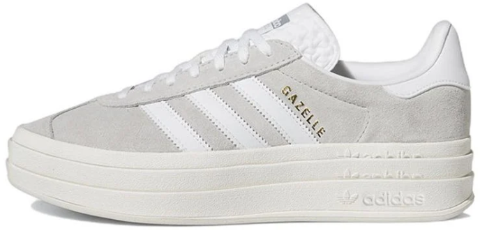 Adidas Gazelle Bold 'Grey White' (WMNS) – HQ6893