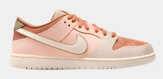Nike SB Dunk Low Pro Premium 'Trocadero' – Amber Brown / Guava Ice / Crimson Tint / Hemp