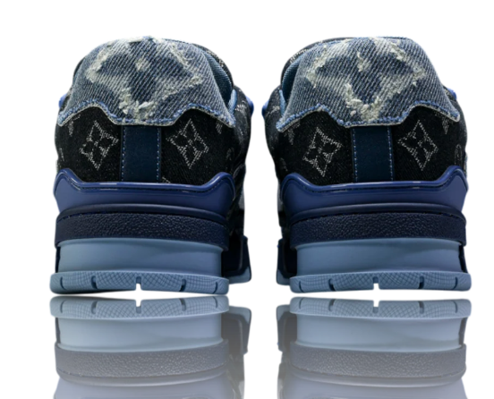 Louis Vuitton LV Trainer Low 'Monogram Denim Blue' (1AC4YW)