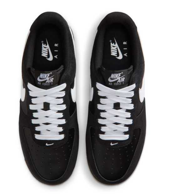 Nike Air Force 1 Low '07 LV8 (Men's) – Black/White/Gum