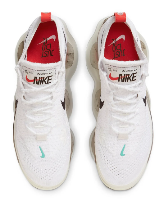 Nike Air Max Scorpion Flyknit 'Leap High' FD4319-101 — White / Multi-Color