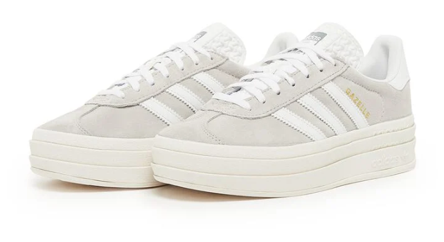Adidas Gazelle Bold 'Grey White' (WMNS) – HQ6893
