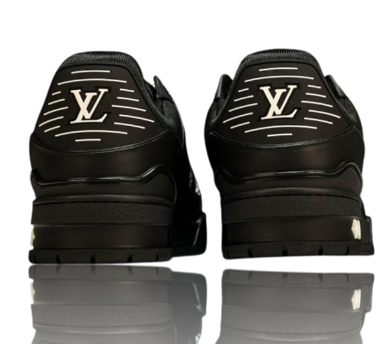 Louis Vuitton Trainer Low 'Monogram Black Embossed' (1AAREY)