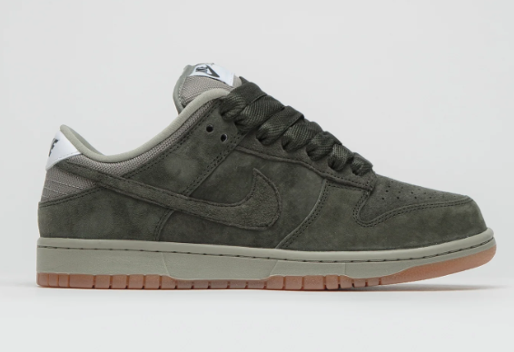 Nike SB Dunk Low Pro B – Sequoia / Light Army / White