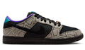 Nike SB Dunk Low x Dashawn Jordan – Snakeskin / Black / Fierce Purple