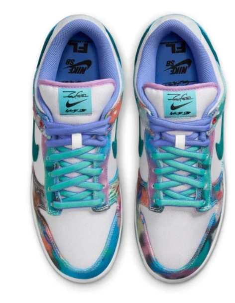 Nike SB Dunk Low x Futura Laboratories 'Bleached Aqua' – HF6061-400